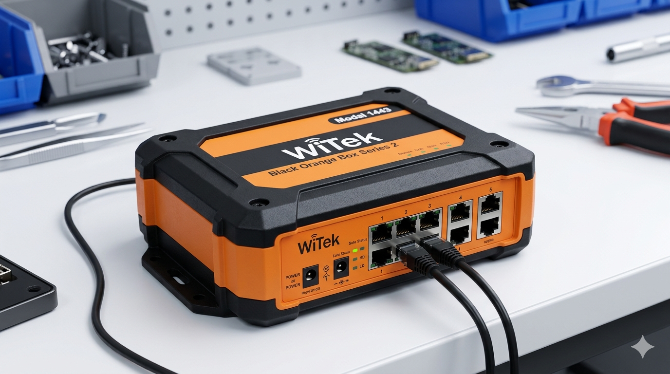 Black Orange Box Series 2 Modal WiTek 1443